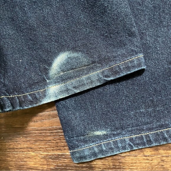 Vintage Y2K South Pole dark wash baggy skater denim jeans Sz 36 actual 35x32 - Picture 5 of 14